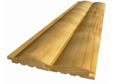 Блок-хаус (С сорт) из хвойной породы древесины толщиной 34/42 мм, шириной 135 мм, длиной 3 м