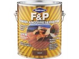 F&P Finish And Preservative Масло с добавлением воска для террас и деревянного сайдинга