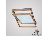 Мансардные окна VELUX, GZL 1059 "Эконом" - F04 66x98см, деревянное